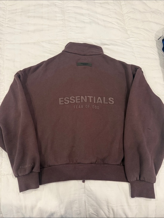 Fear of God Tops - Fear of God Essentials Crewneck Sweatshirt in Plum
